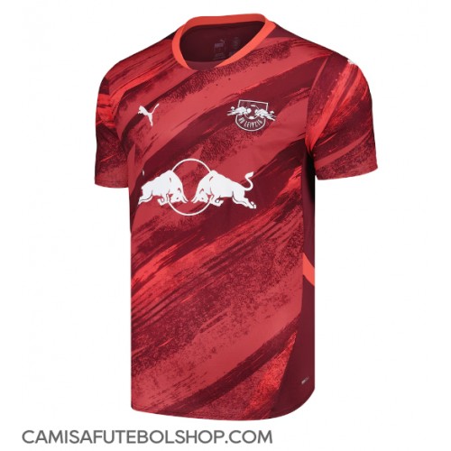 Camisa de time de futebol RB Leipzig Replicas 2º Equipamento 2024-25 Manga Curta